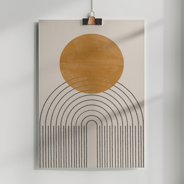 Fine Art Print, Arch Composition No4.