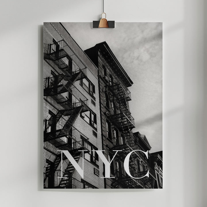 Fine Art Print, NYC Fire Escapes 2