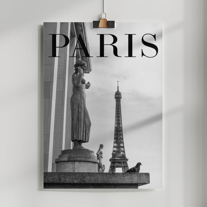 Fine Art Print, Paris Text 5