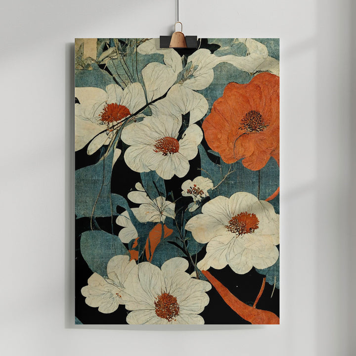 Fine Art Print, Asian Flowers