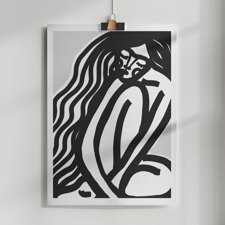 Fine Art Print, The Silence (Black)