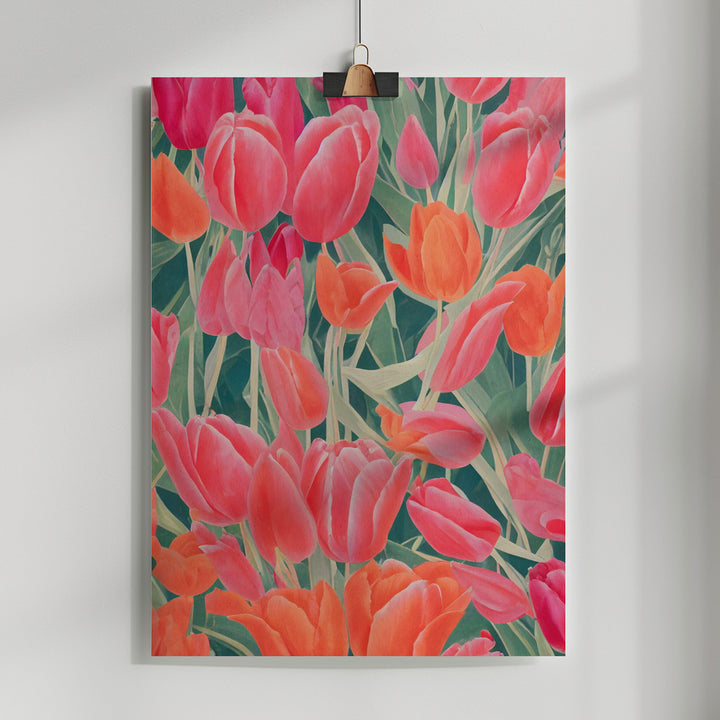 Fine Art Print, Pink Tulips