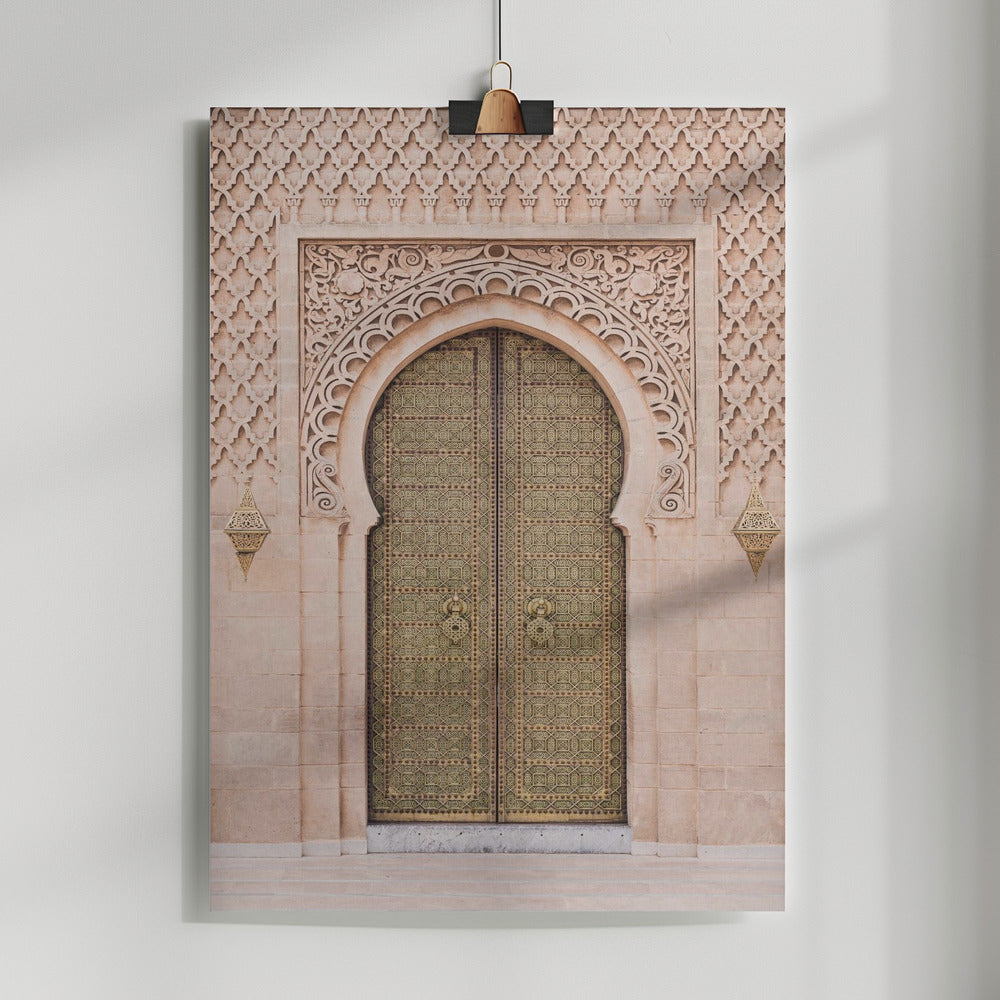 Fine Art Print, Boho Door