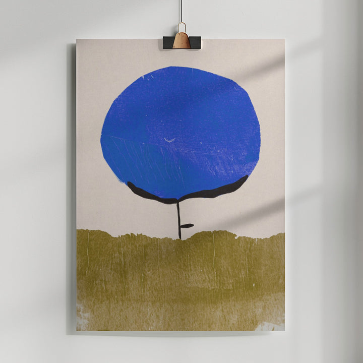 Fine Art Print, Blue Flower