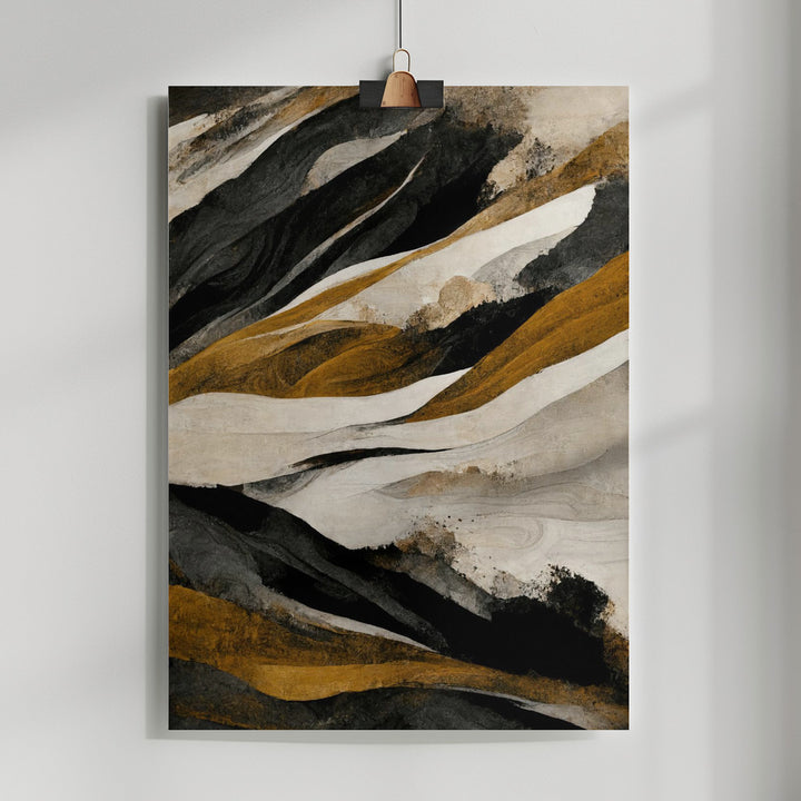 Fine Art Print, Rough Mountains