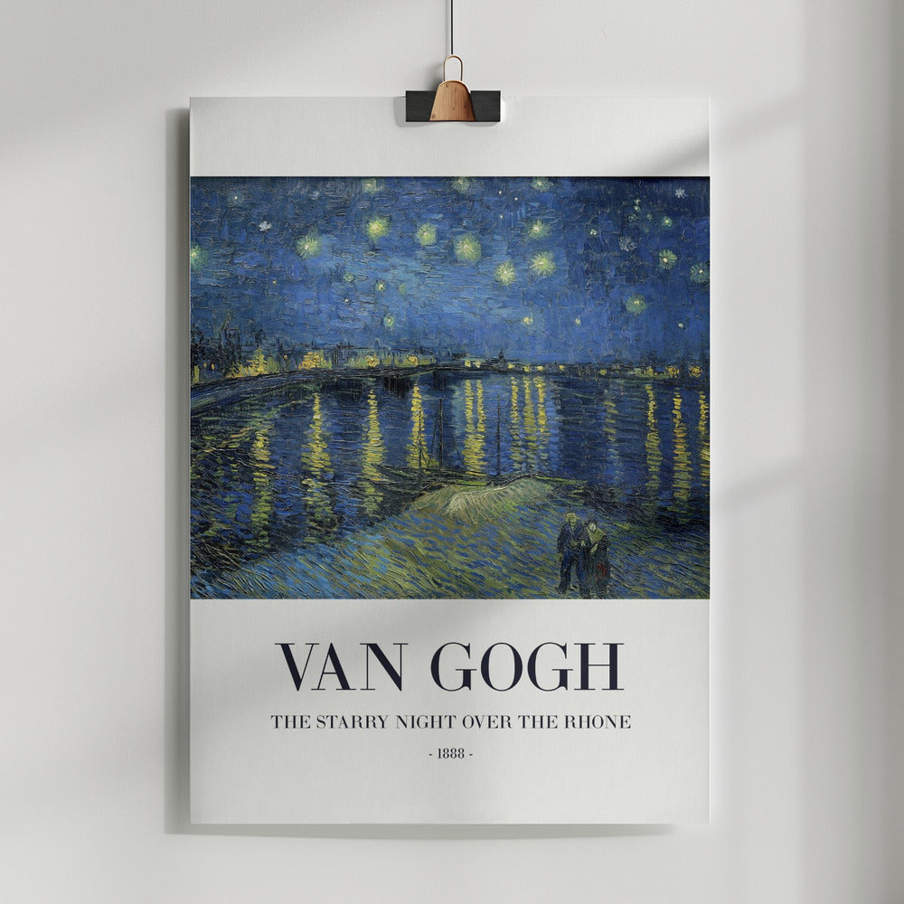 Fine Art Print, The Starry Night Over The Rhone