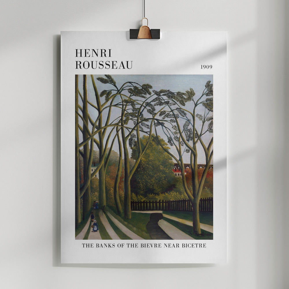 Fine Art Print, The Banks Of The Bier Near Bicetre