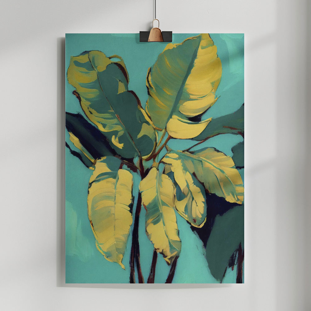 Fine Art Print, Banana Leafs