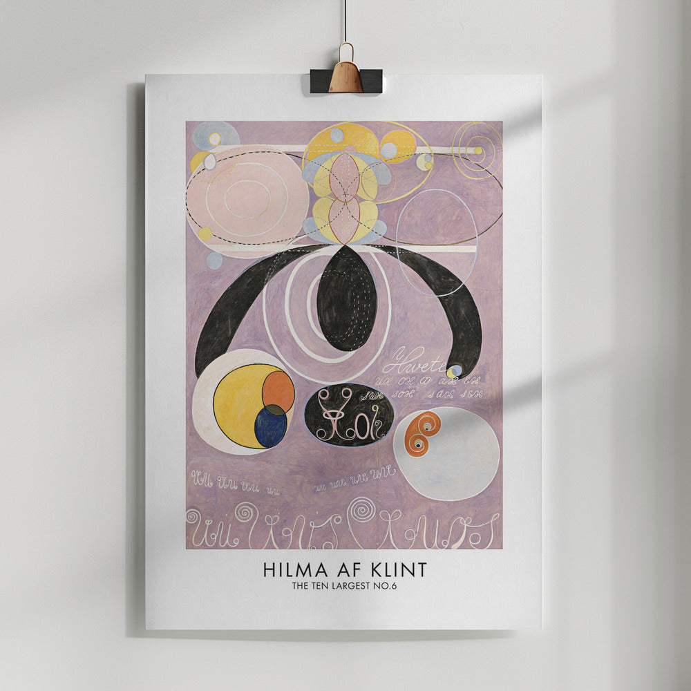 Fine Art Print, The Ten Largest No.6 Poster