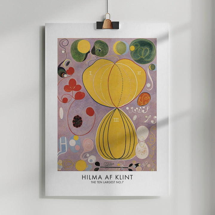 Fine Art Print, The Ten Largest No.7 Poster