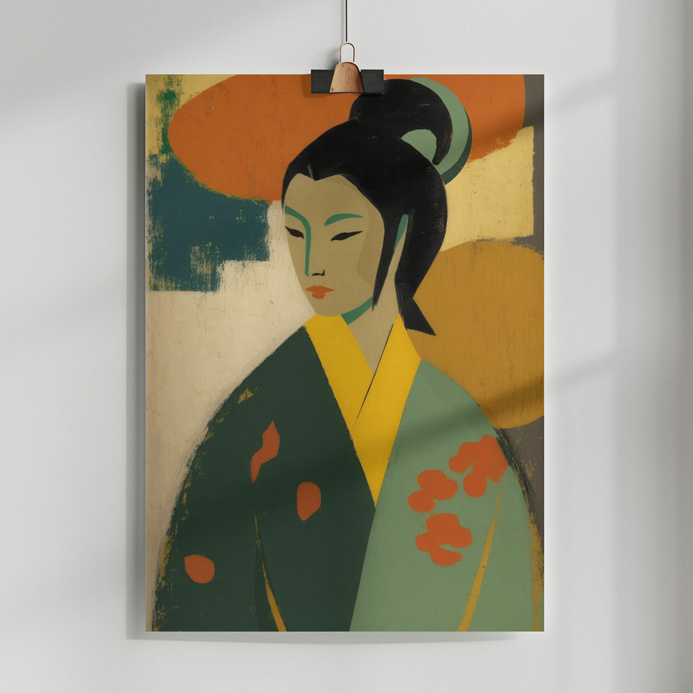 Fine Art Print, Geisha