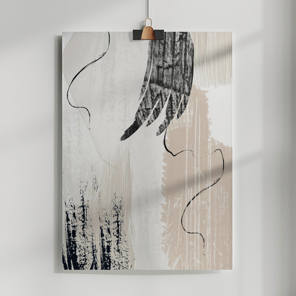 Fine Art Print, Brush strokes-2