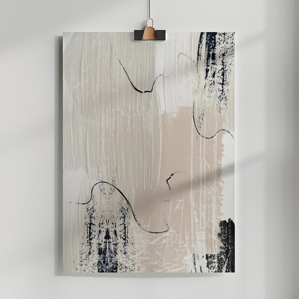 Fine Art Print, Brush strokes-1