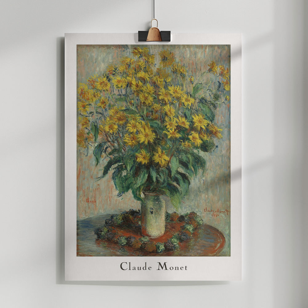 Fine Art Print, Jerusalem Artichoke Flowers