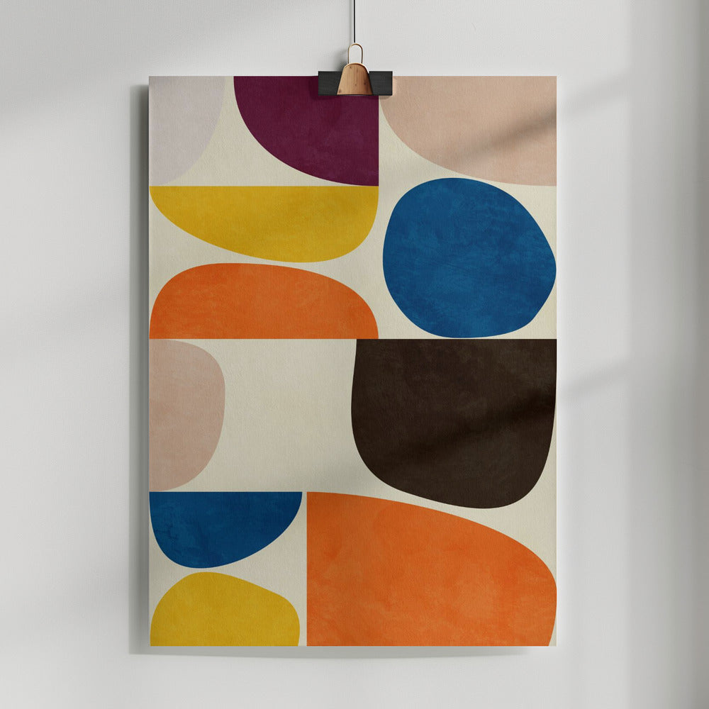 Fine Art Print, Vivid Bauhaus