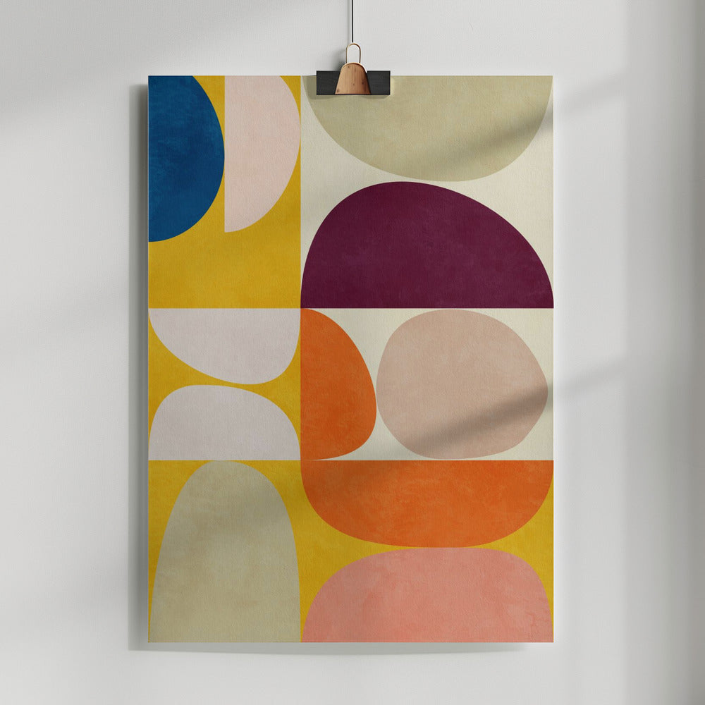 Fine Art Print, Vivid Bauhaus2