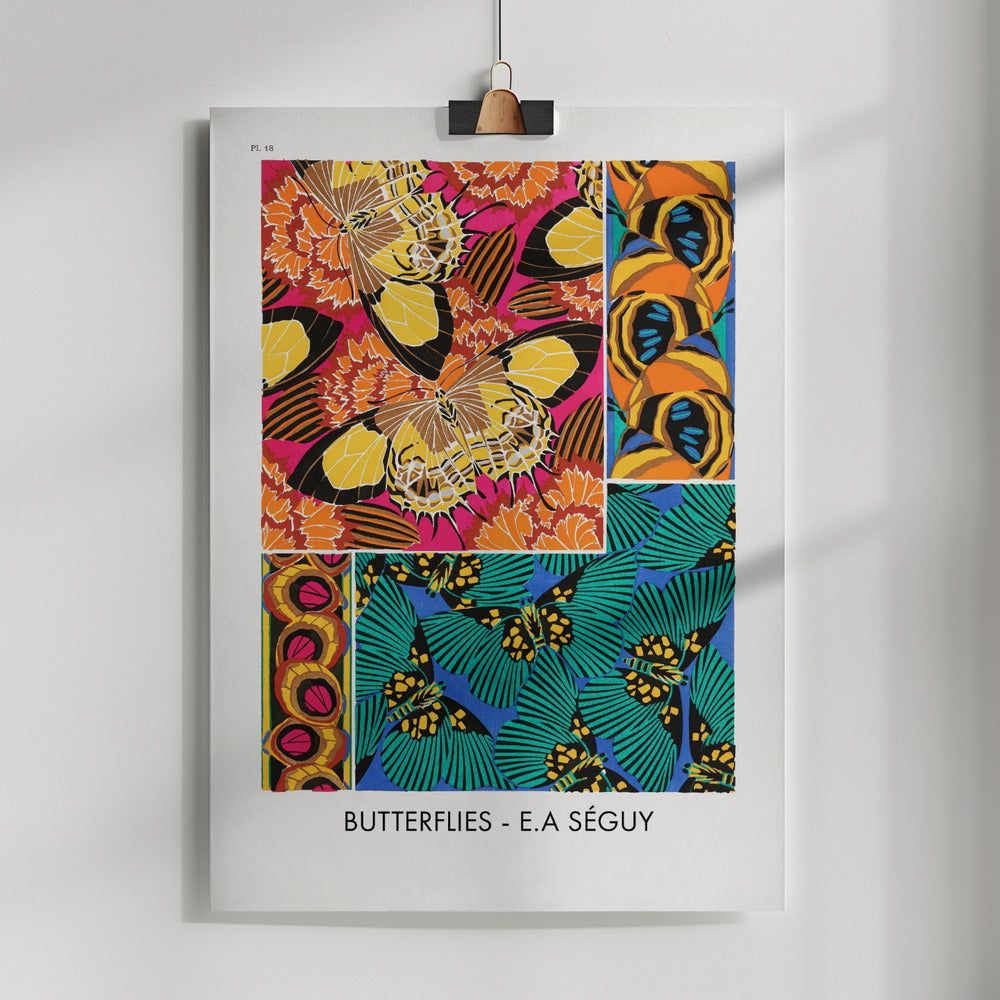 Fine Art Print, Butterflies 18