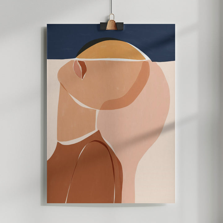 Fine Art Print, Half Face Half Sun