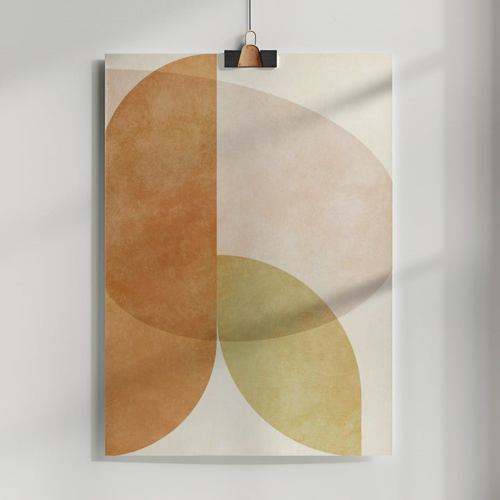 Fine Art Print, Aqua Shapes4 Kopie