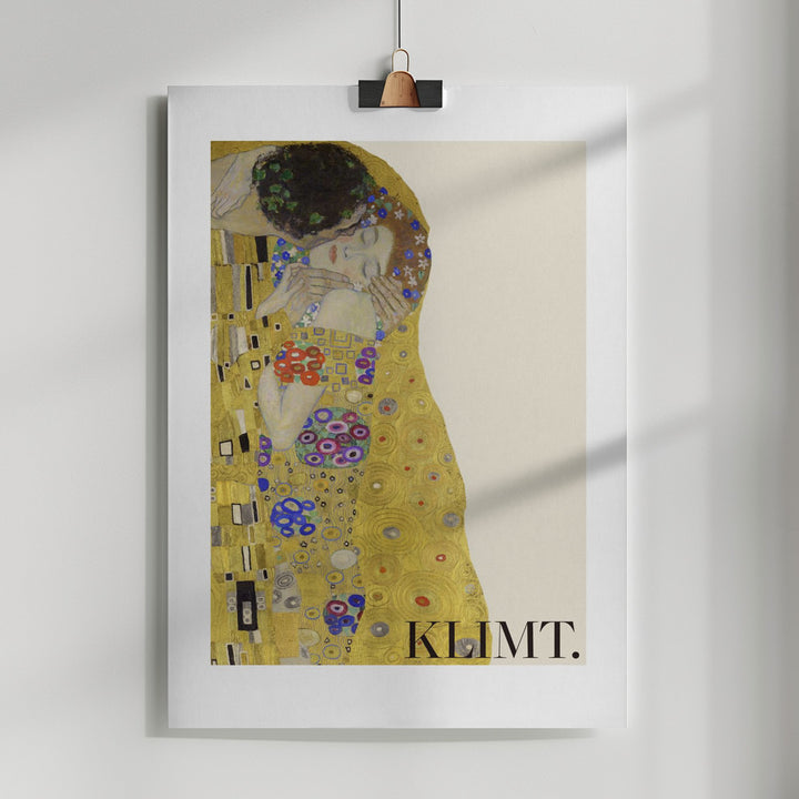 Fine Art Print, The Kiss (1907–1908) Special Poster Crop