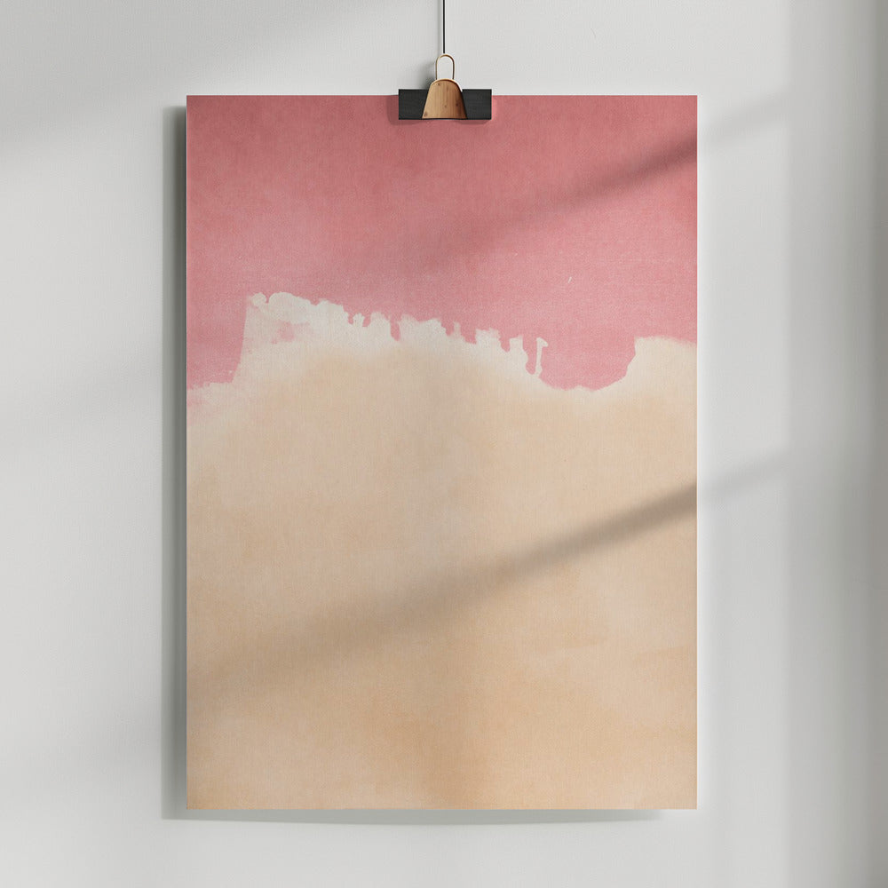 Fine Art Print, PEACHY PINK SKIES