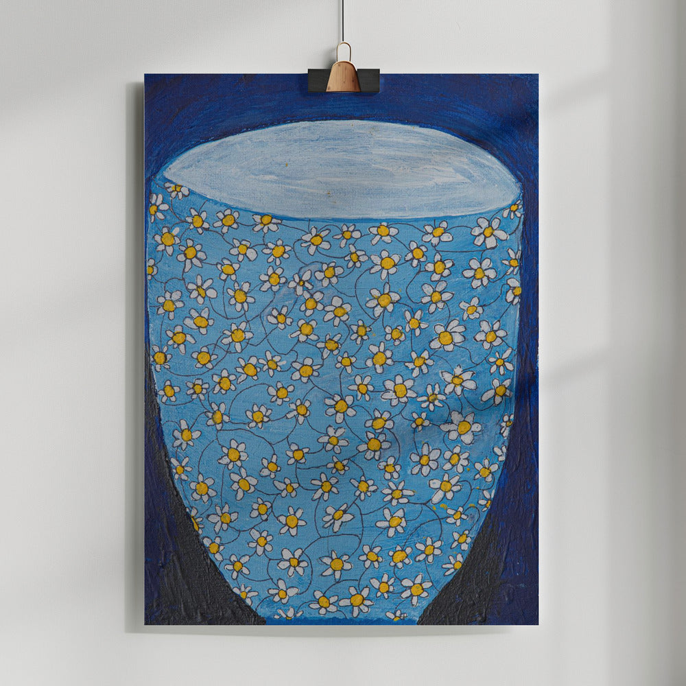 Fine Art Print, Vase With Flowers