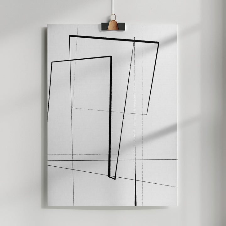 Fine Art Print, Angular Lines No 2