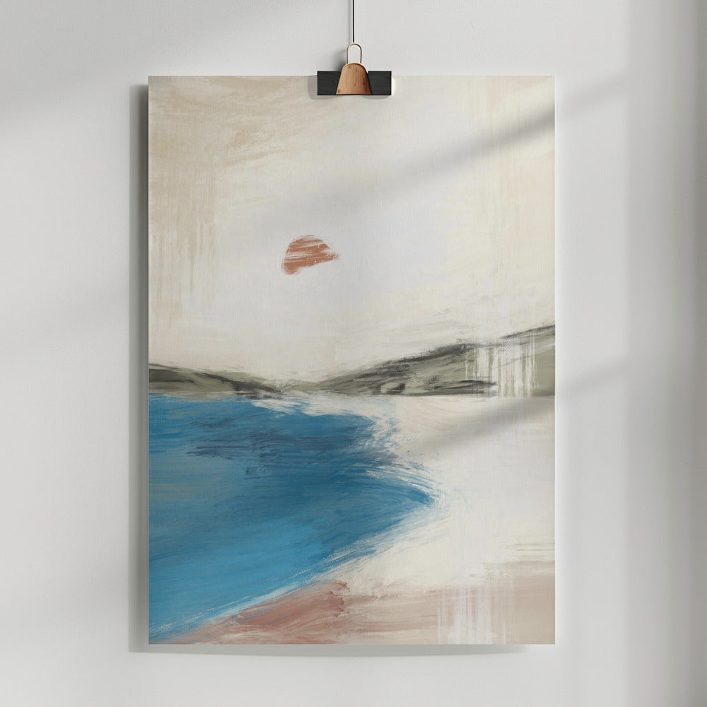 Fine Art Print, Abstract Lagoon