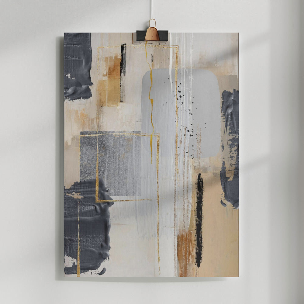 Fine Art Print, Neutral With Grey 2