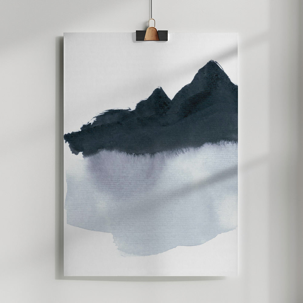 Fine Art Print, Mountain Scape Minimal