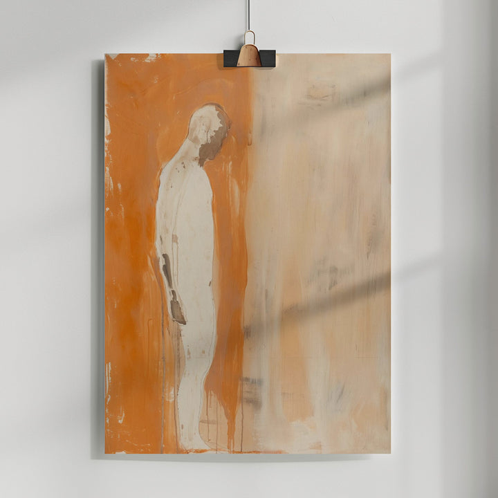 Fine Art Print, The Man In Orange