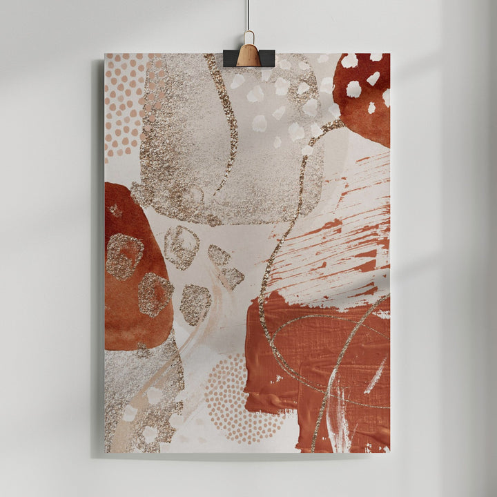 Fine Art Print, Symphony in Burnt Orange