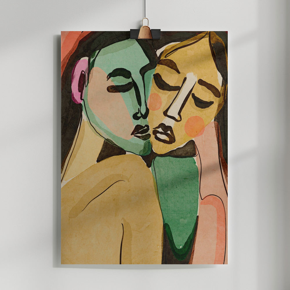 Fine Art Print, The Lovers