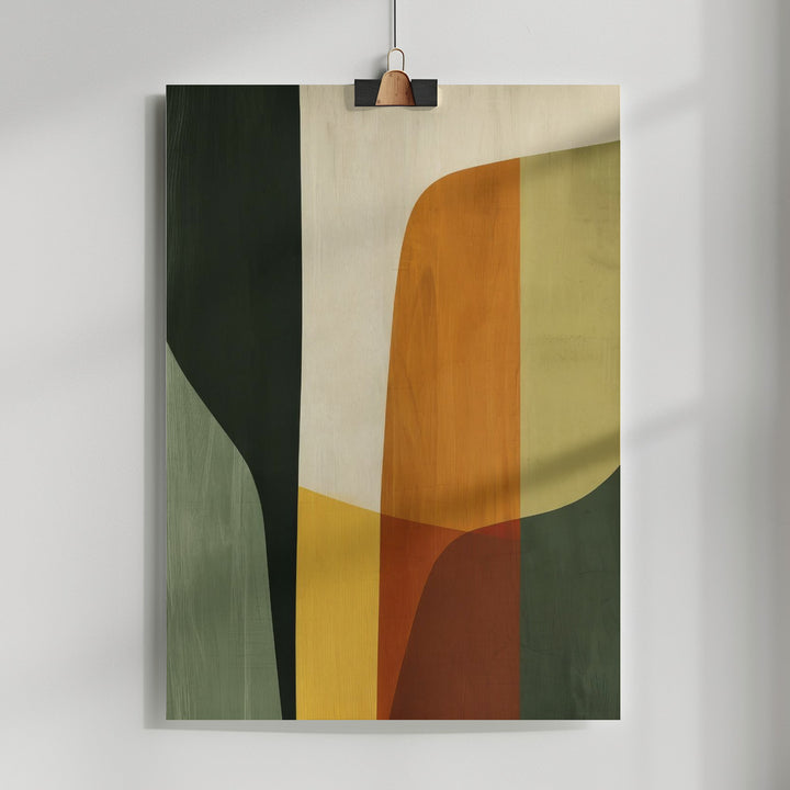 Fine Art Print, Poster Minimalist Geo 1