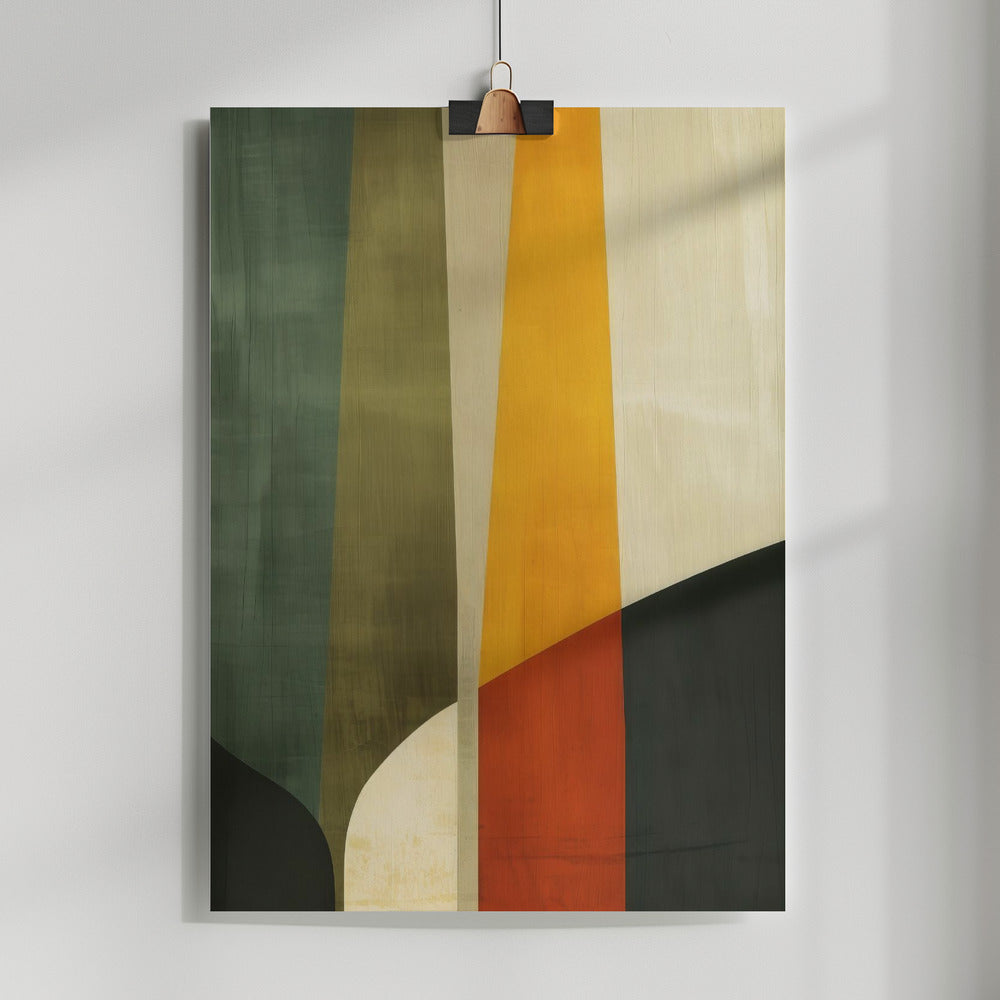 Fine Art Print, Poster Minimalist Geo 5