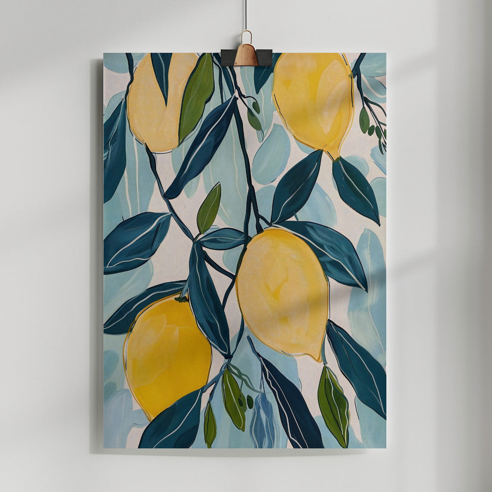 Fine Art Print, Lemon Tree