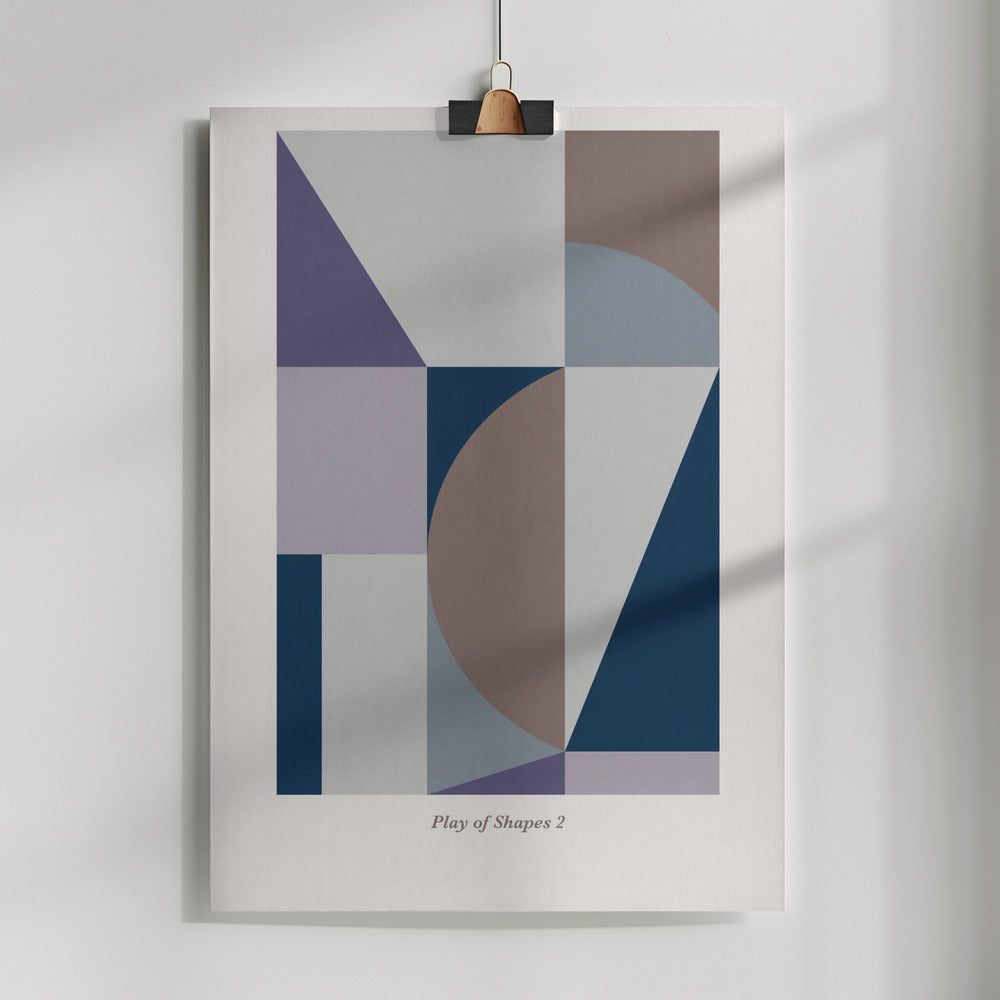 Fine Art Print, Play of Shapes 2