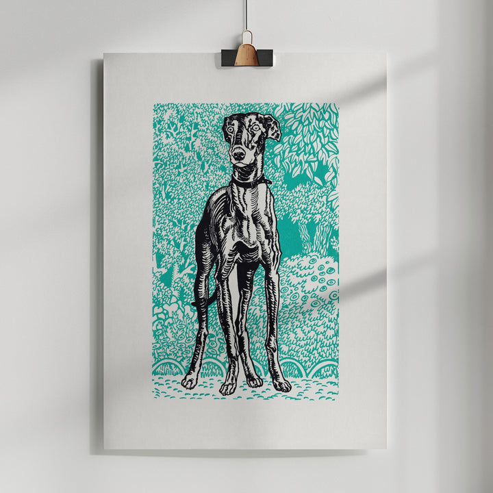 Fine Art Print, Greyhound