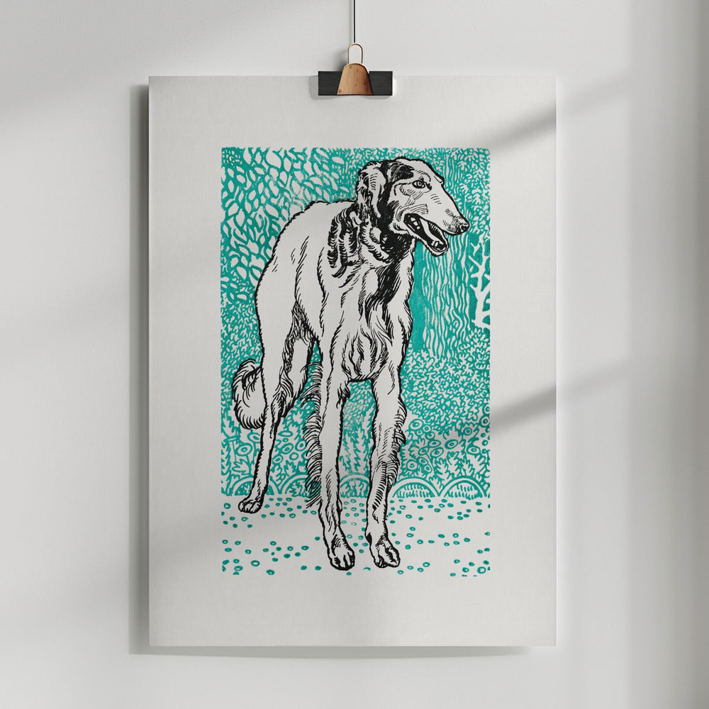 Fine Art Print, Greyhound