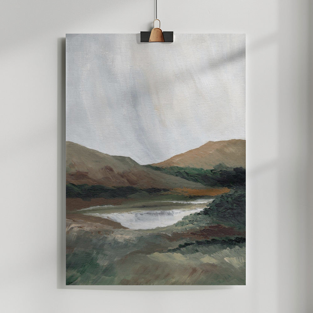 Fine Art Print, Two Mountains