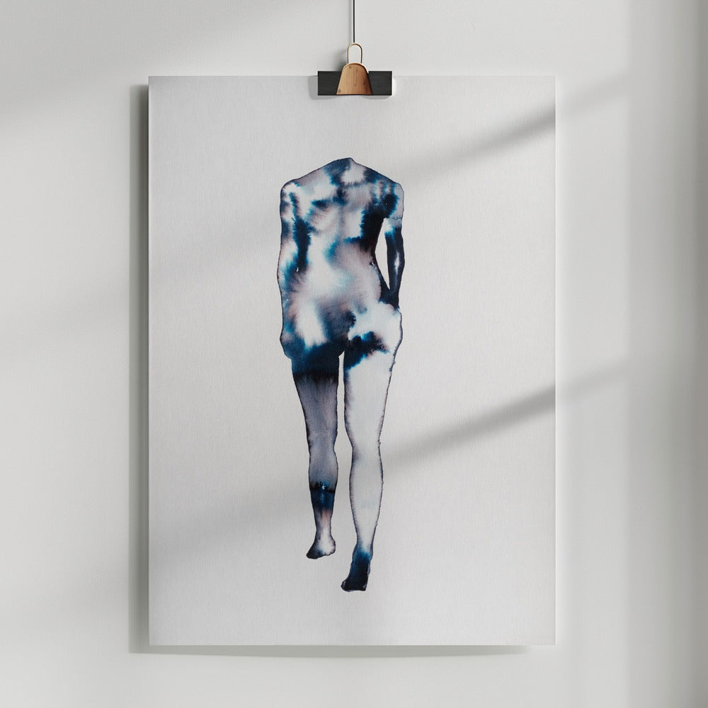 Fine Art Print, Walking Study