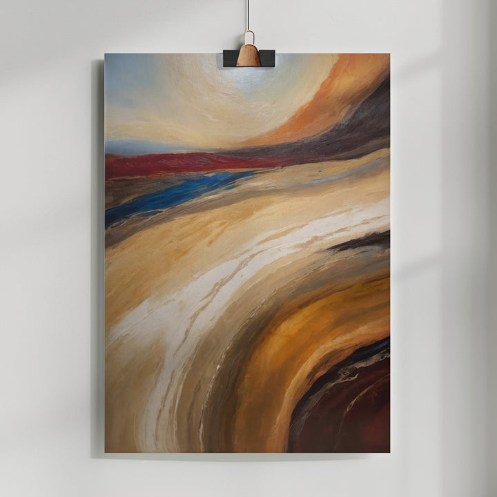 Fine Art Print, Sunset Over Rolling Sands