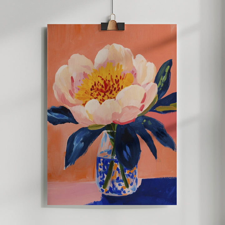 Fine Art Print, Blooming Peony