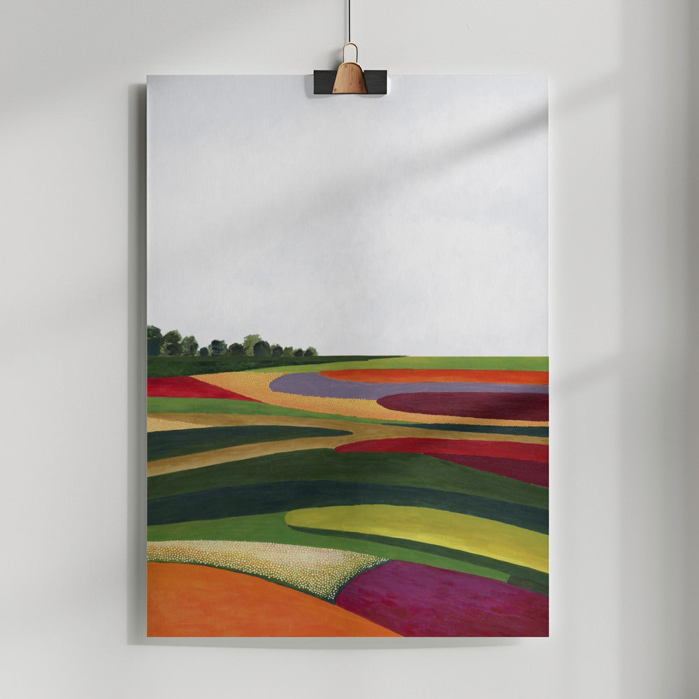 Fine Art Print, Colors in the meadow