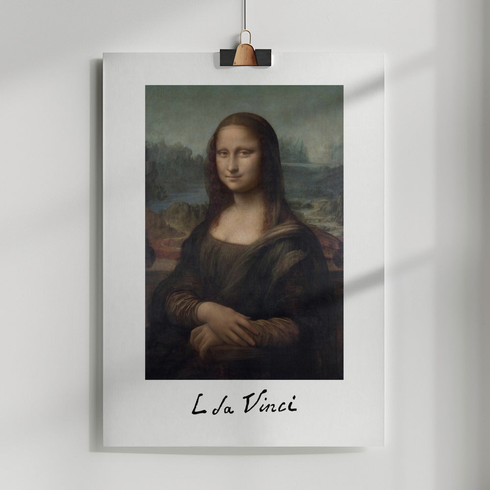 Classic art print - Mona Lisa