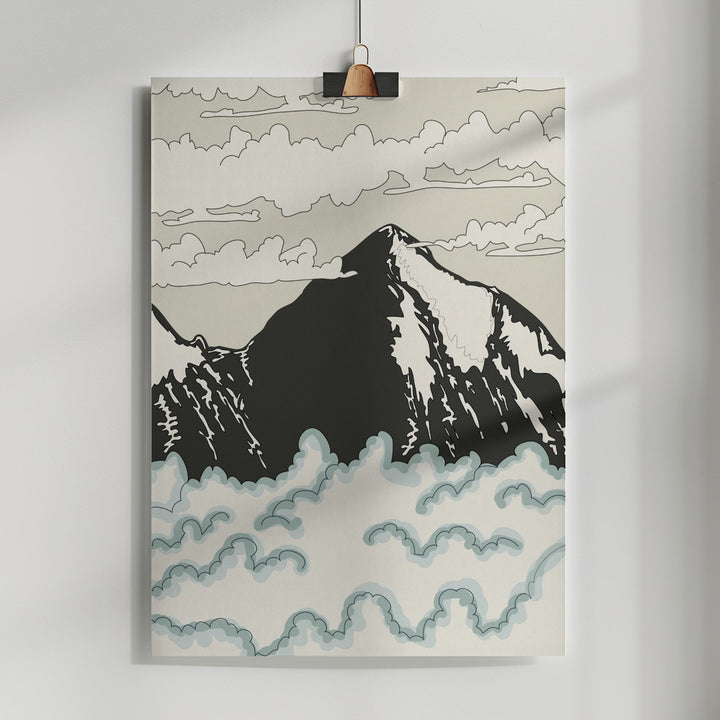 Fine Art Print, K2 Mountain