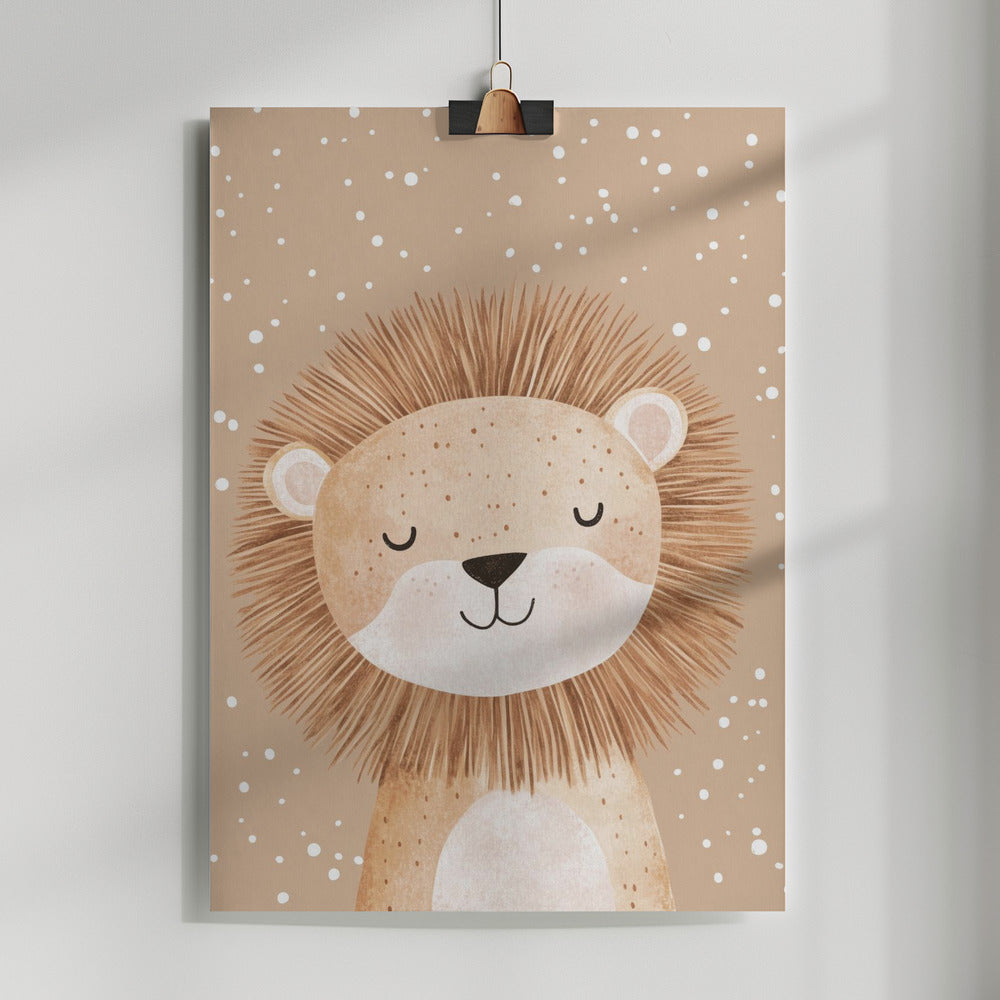 Fine Art Print, Happylion