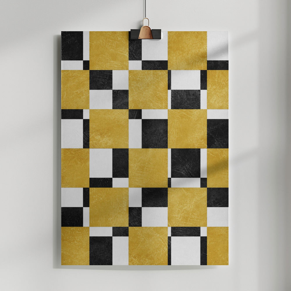 Fine Art Print, Yellow Games