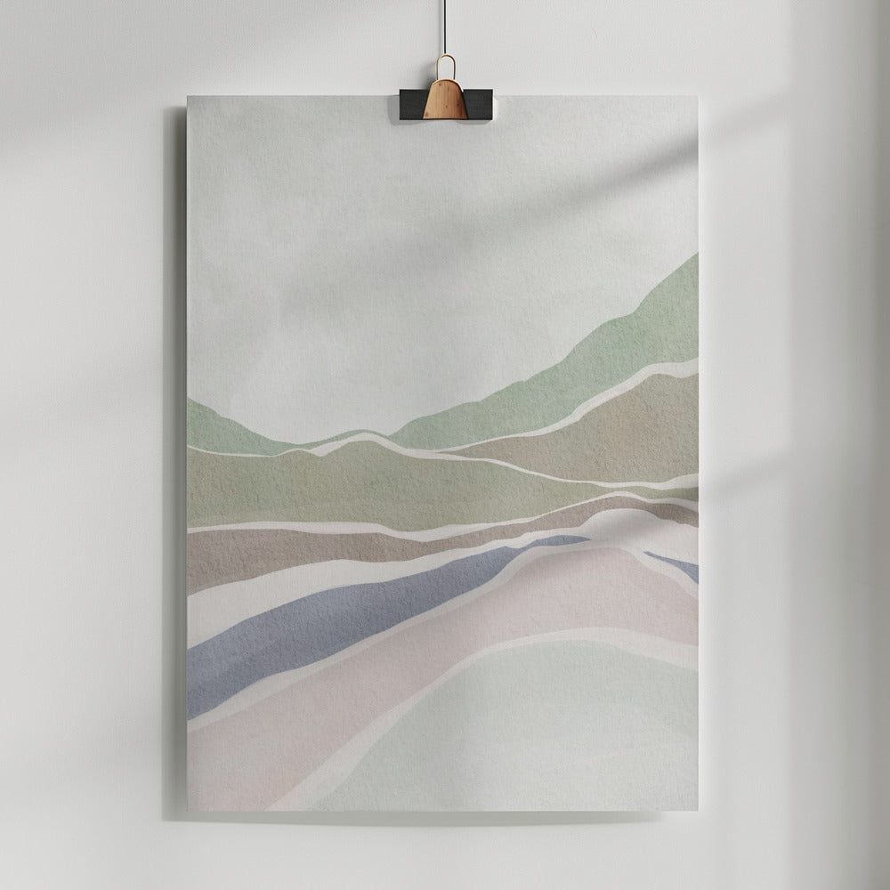 Fine Art Print, Serenely abstract