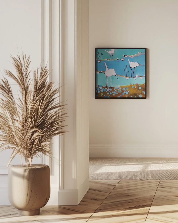 Fine Art Print, Three Egrets